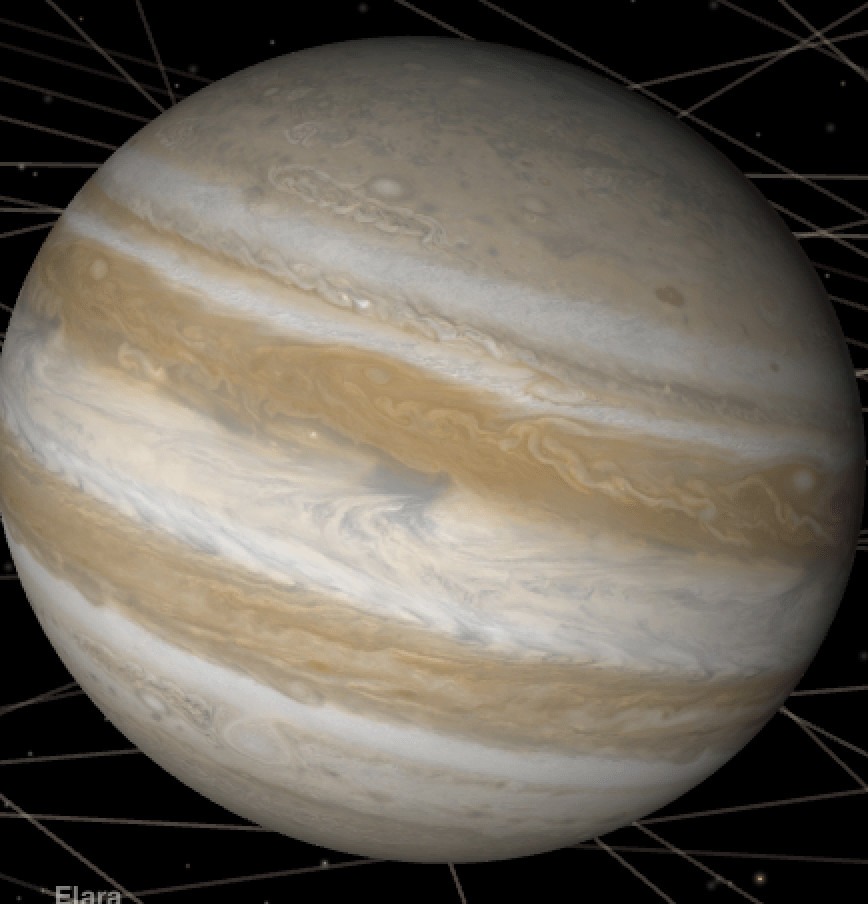Jupiter -- the gigantic planet