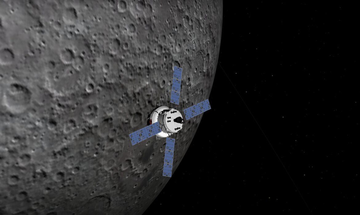 Artemis 1 at the Moon